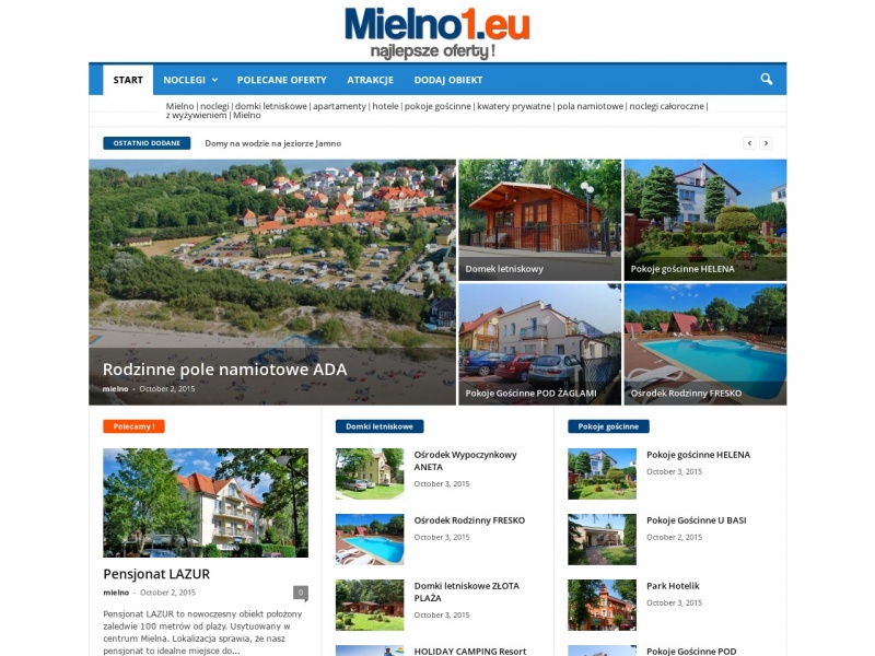 Mielno1.eu - oferty noclegowe Mielno
